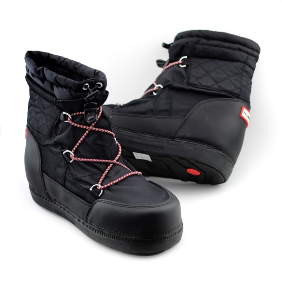 Hunter Original Short Quilted Snow Boots - 8 - Picture 7 of 15